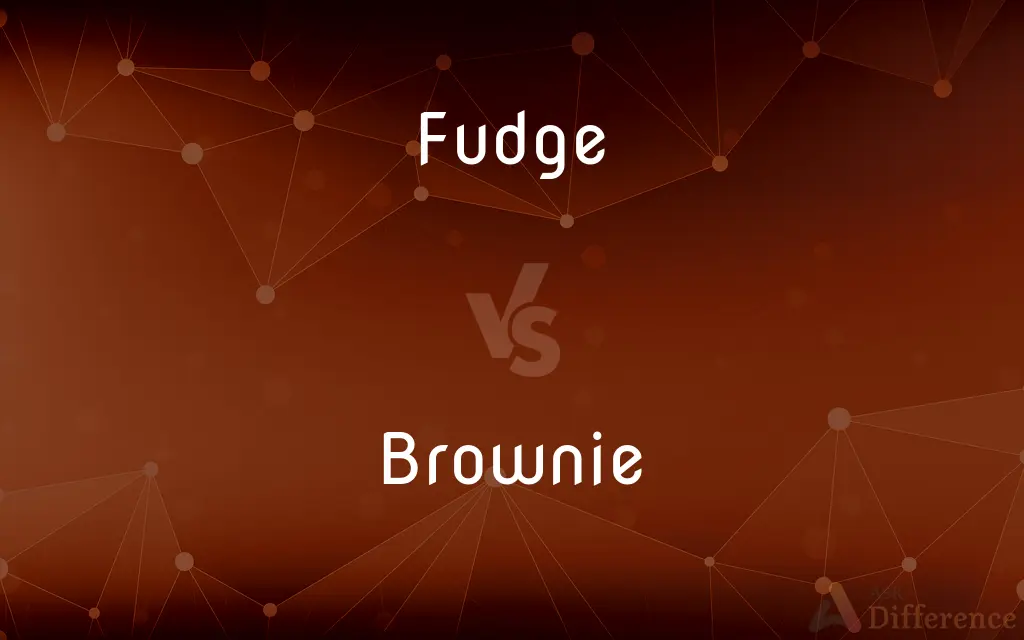 Fudge vs. Brownie — What's the Difference?