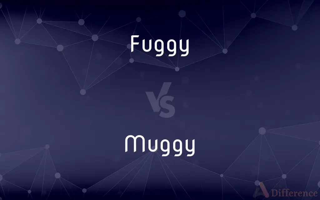 Fuggy vs. Muggy — What's the Difference?