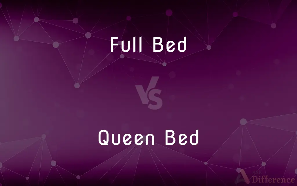 Full Bed vs. Queen Bed — What's the Difference?