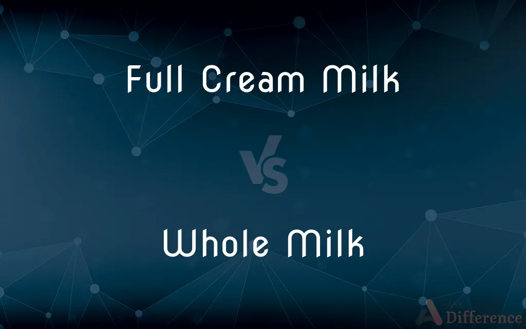 Full Cream Milk vs. Whole Milk — What's the Difference?