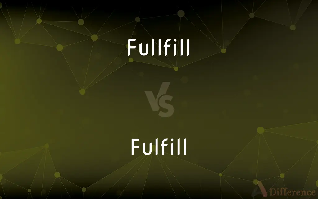 Fullfill vs. Fulfill — Which is Correct Spelling?