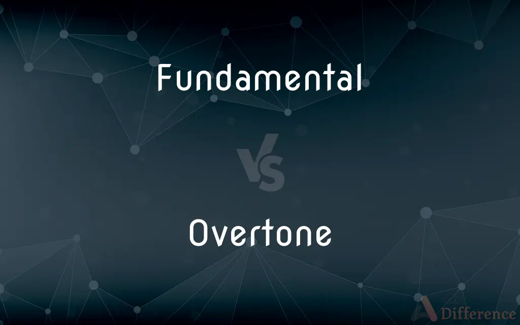Fundamental vs. Overtone — What's the Difference?
