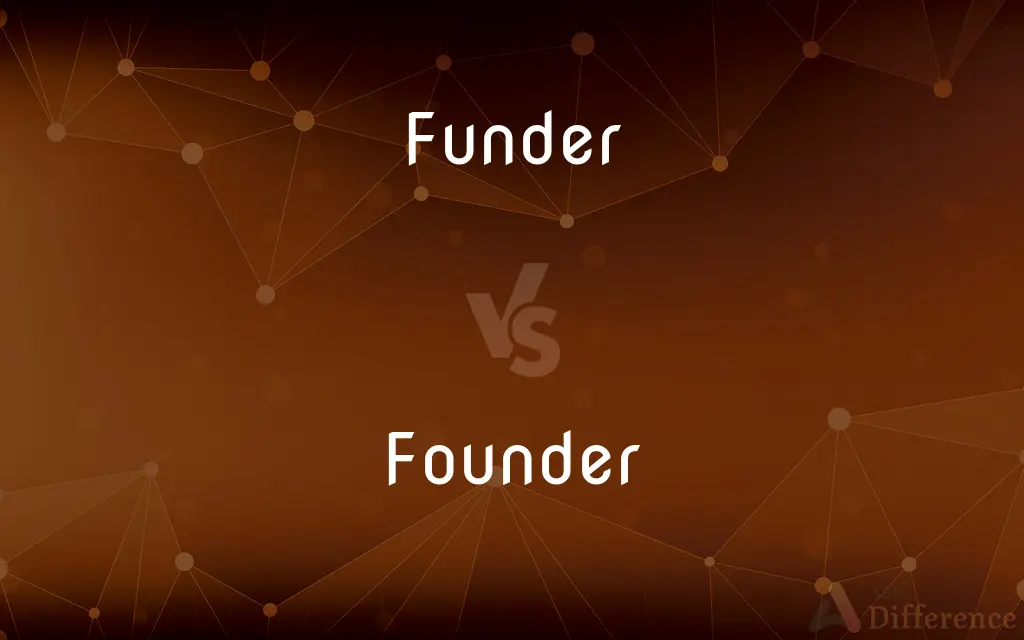 Funder vs. Founder — What's the Difference?