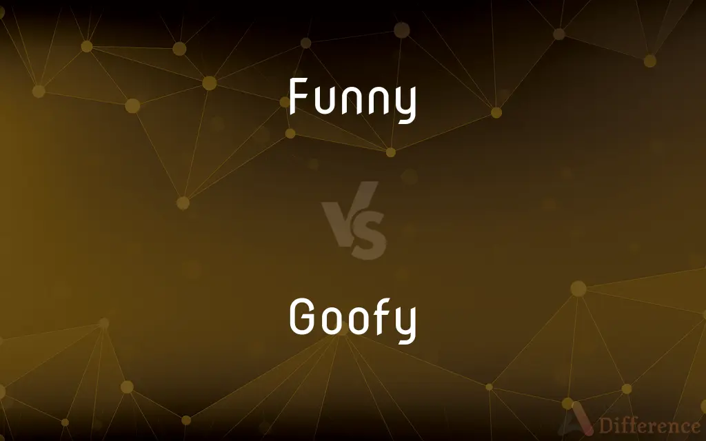 Funny vs. Goofy — What's the Difference?