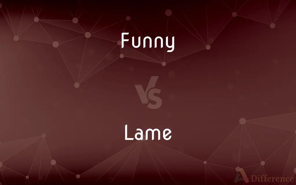 Funny vs. Lame — What's the Difference?