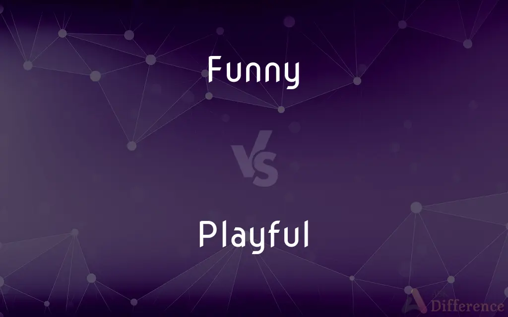 Funny vs. Playful — What's the Difference?
