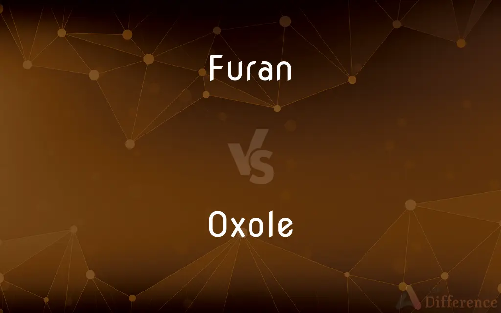 Furan vs. Oxole — What's the Difference?