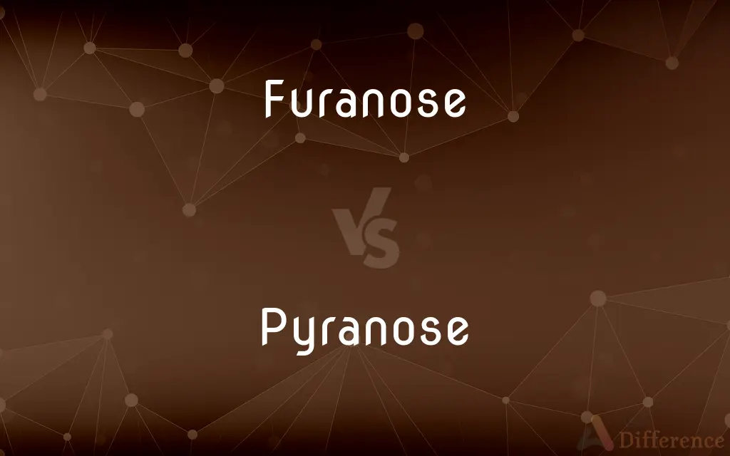 Furanose vs. Pyranose — What's the Difference?