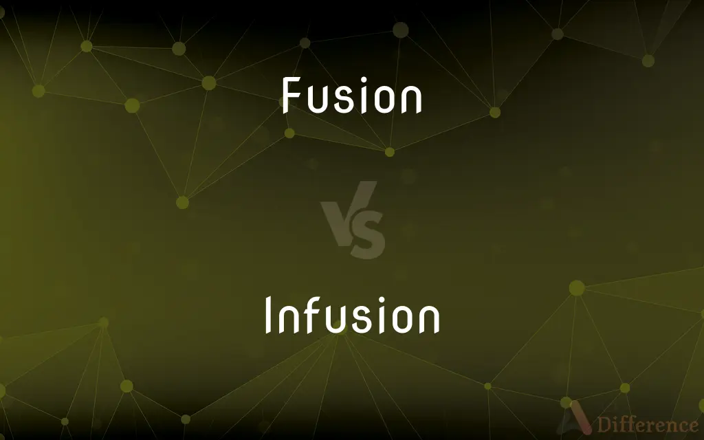 Fusion vs. Infusion — What's the Difference?