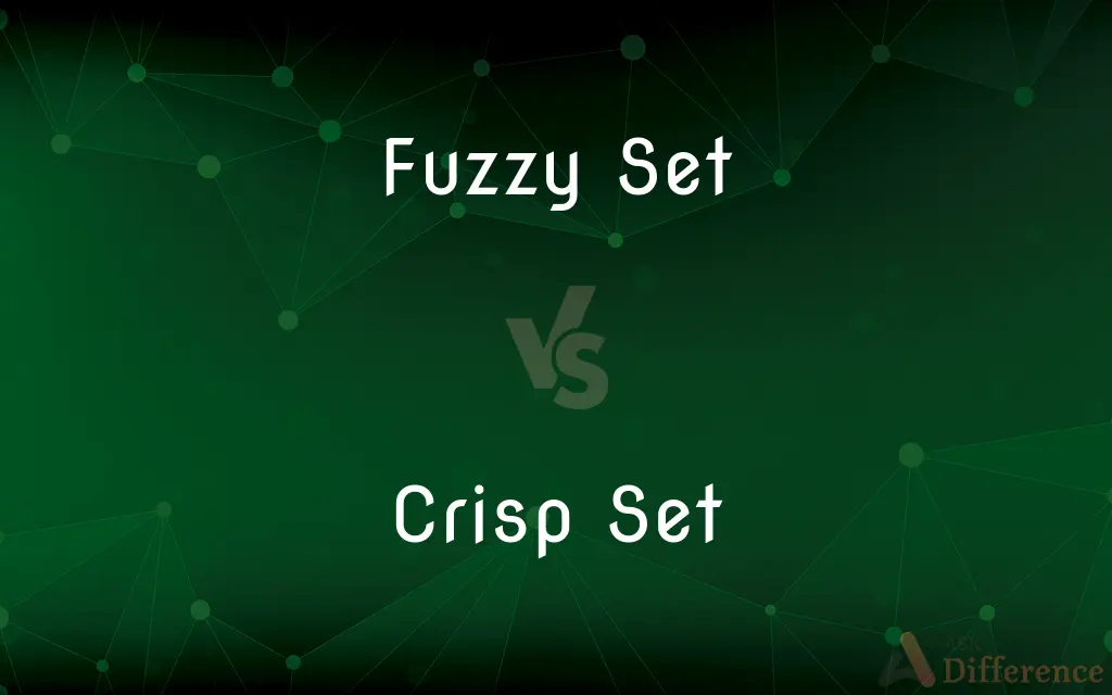 Fuzzy Set vs. Crisp Set — What's the Difference?