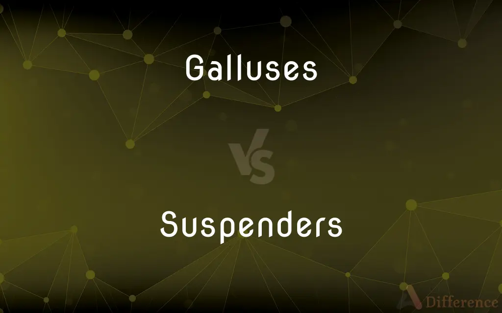 Galluses vs. Suspenders — What's the Difference?