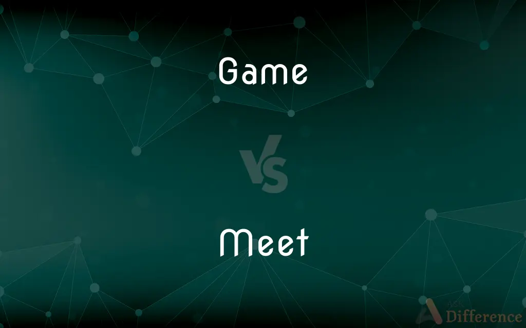Game vs. Meet