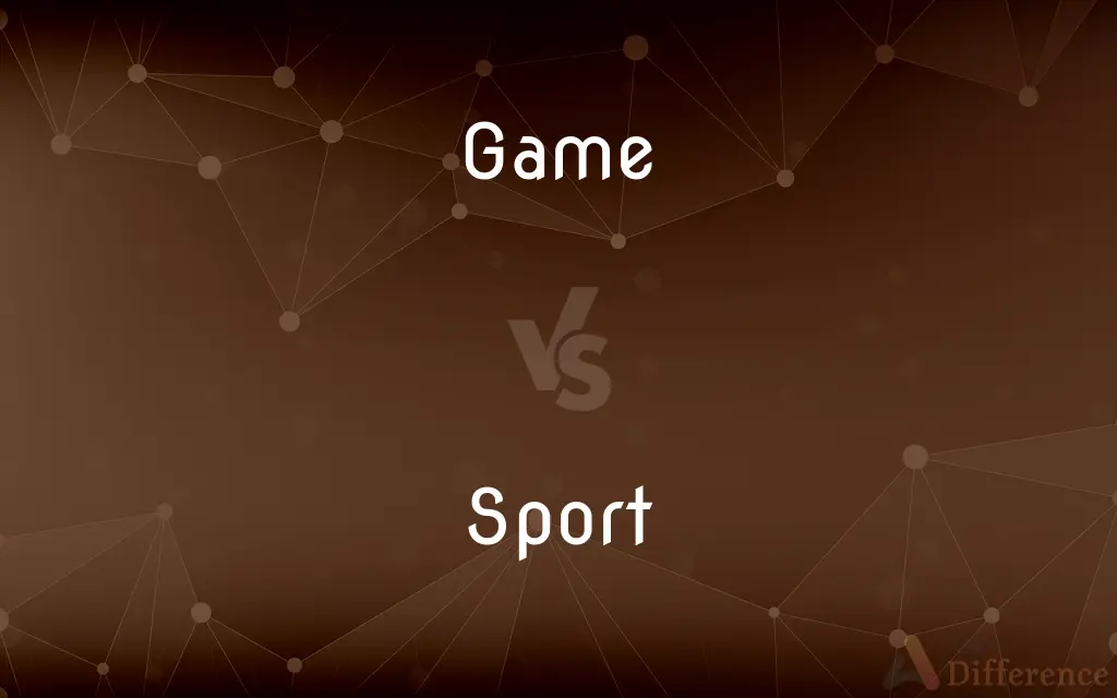 Game vs. Sport — What's the Difference?