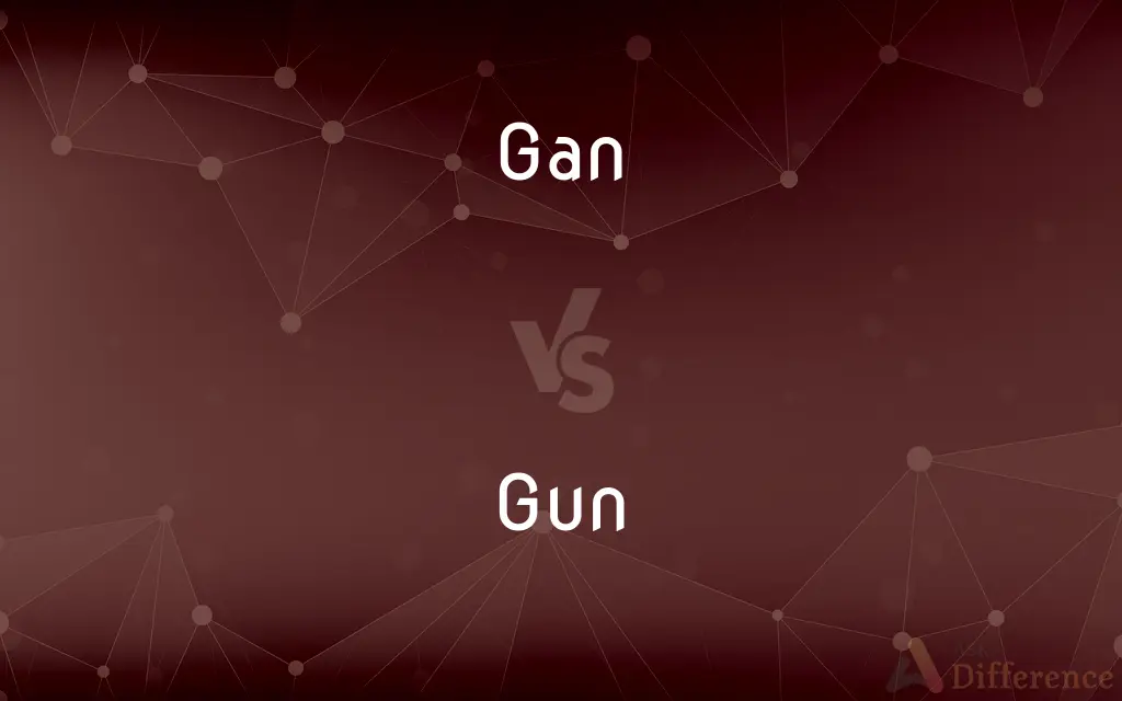 Gan vs. Gun — What's the Difference?