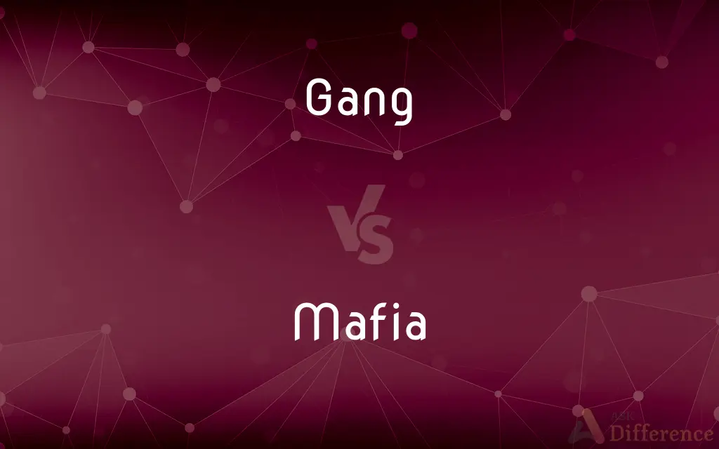 Gang vs. Mafia — What's the Difference?