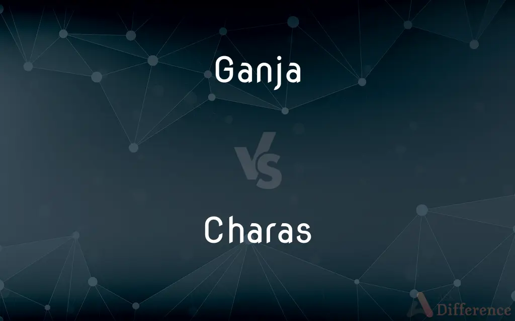 Ganja vs. Charas — What's the Difference?