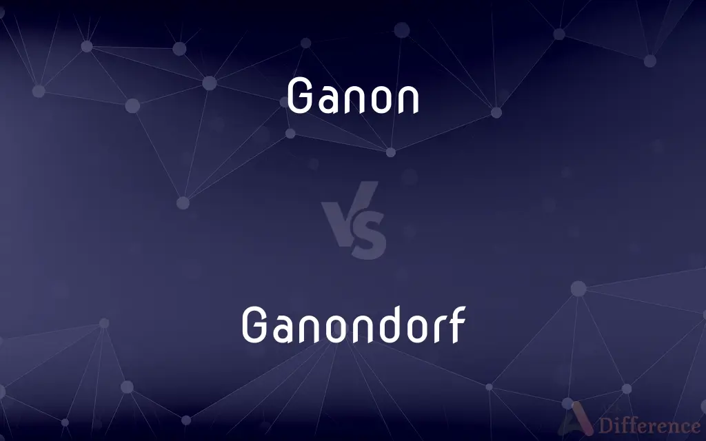 Ganon vs. Ganondorf — What's the Difference?