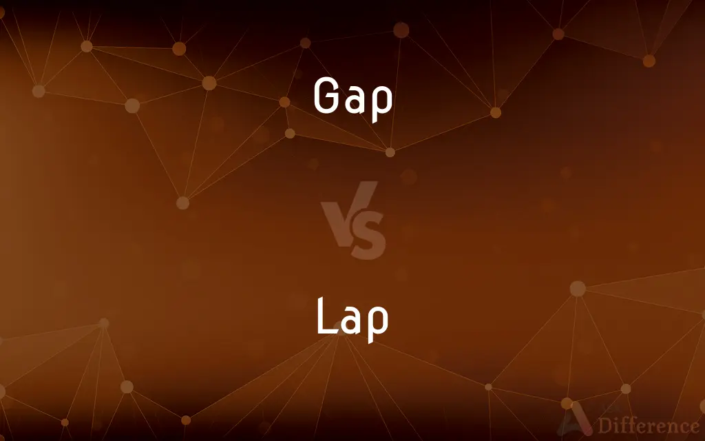 Gap vs. Lap — What's the Difference?
