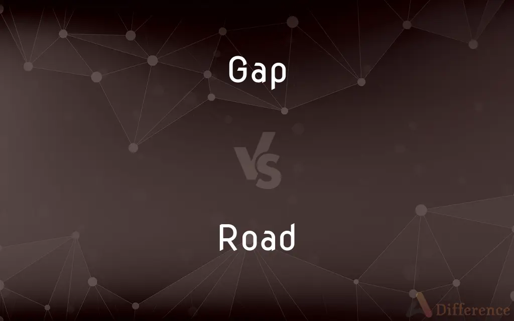 Gap vs. Road — What's the Difference?