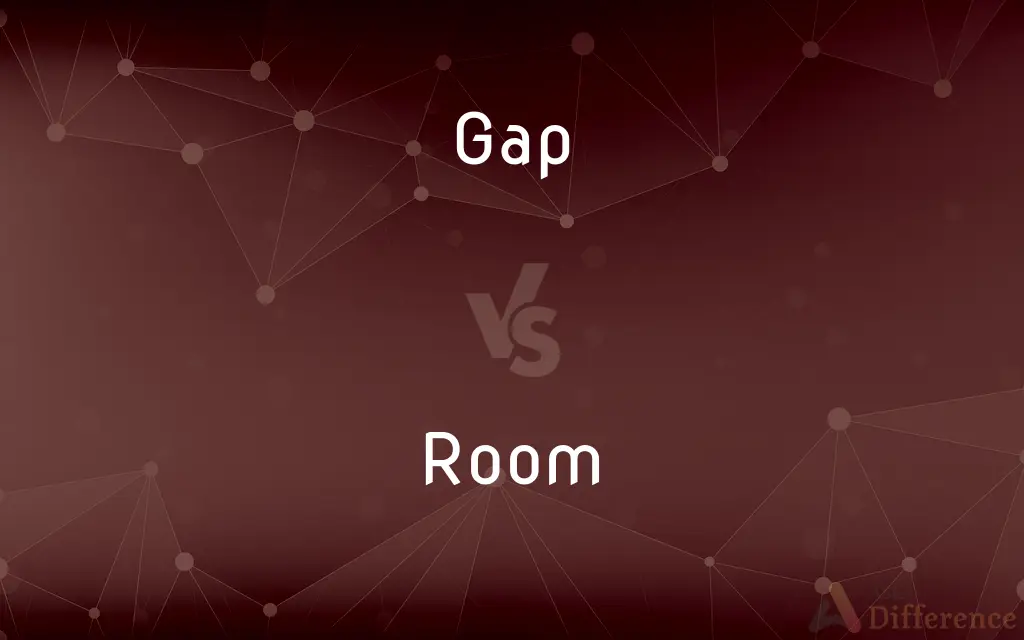 Gap vs. Room — What's the Difference?