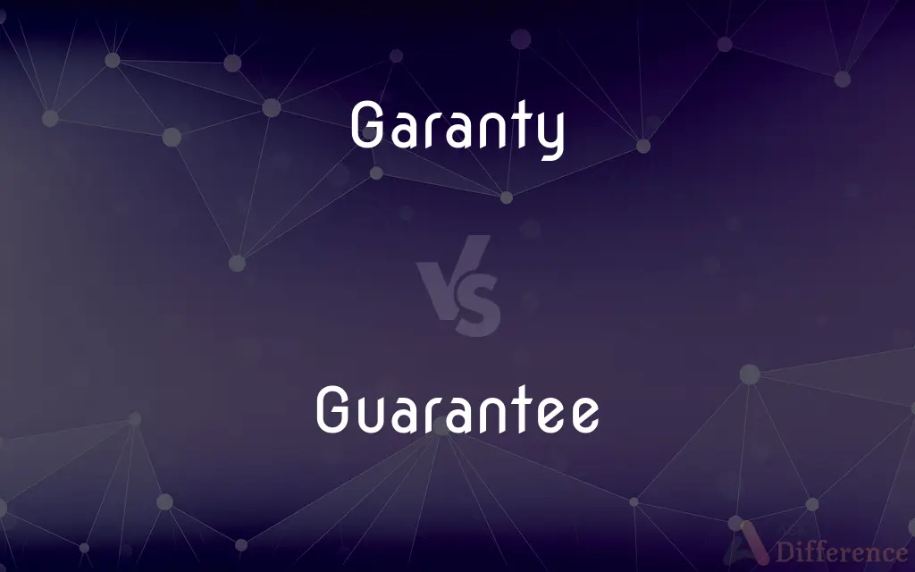 Garanty vs. Guarantee — Which is Correct Spelling?