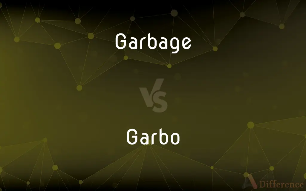 Garbage vs. Garbo — What's the Difference?