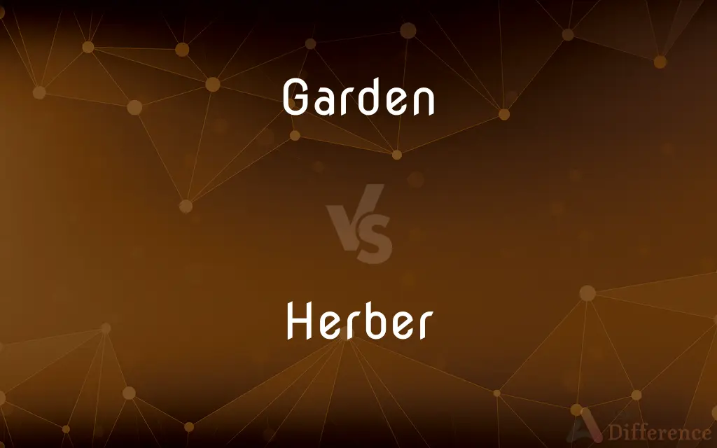 Garden vs. Herber — What's the Difference?