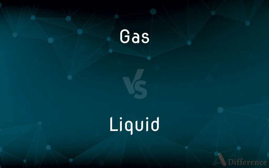 Gas vs. Liquid — What's the Difference?