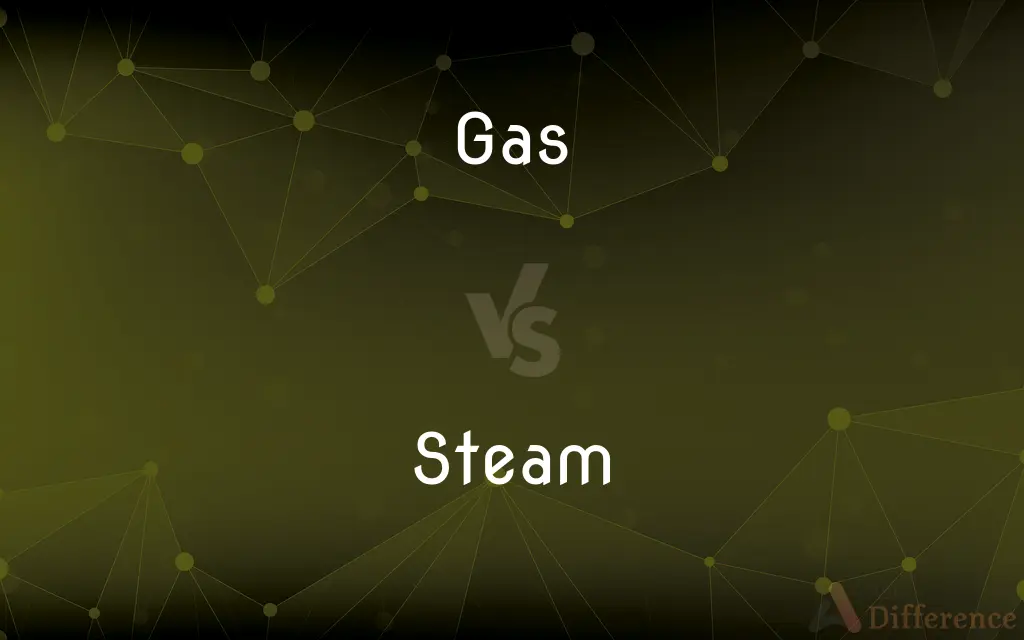 Gas vs. Steam — What's the Difference?