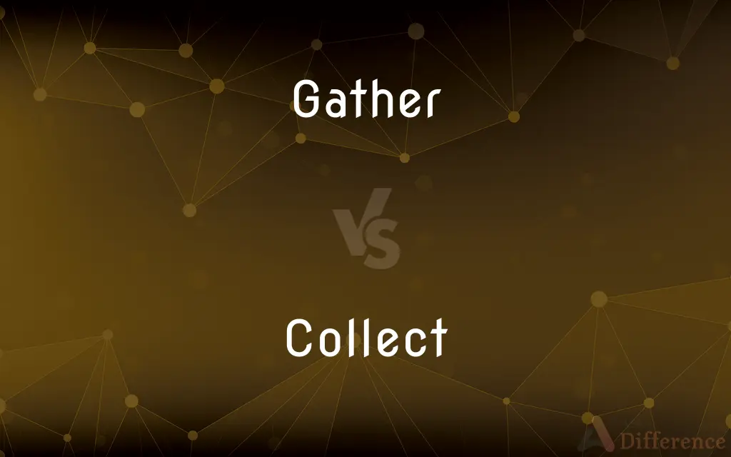 Gather vs. Collect — What's the Difference?