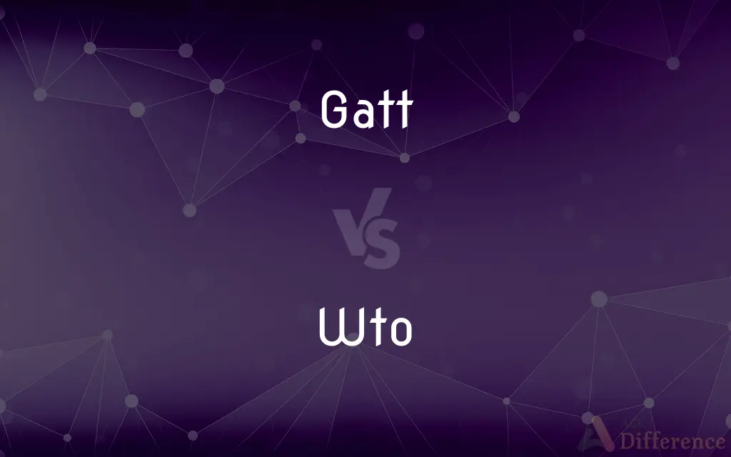 GATT vs. WTO — What's the Difference?