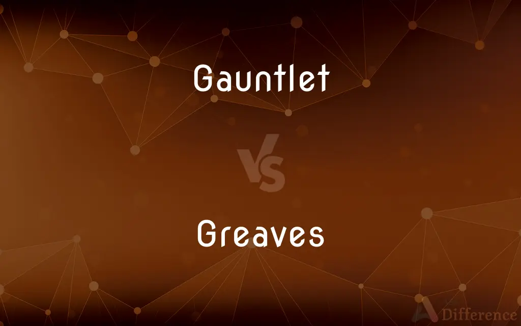 Gauntlet vs. Greaves — What's the Difference?