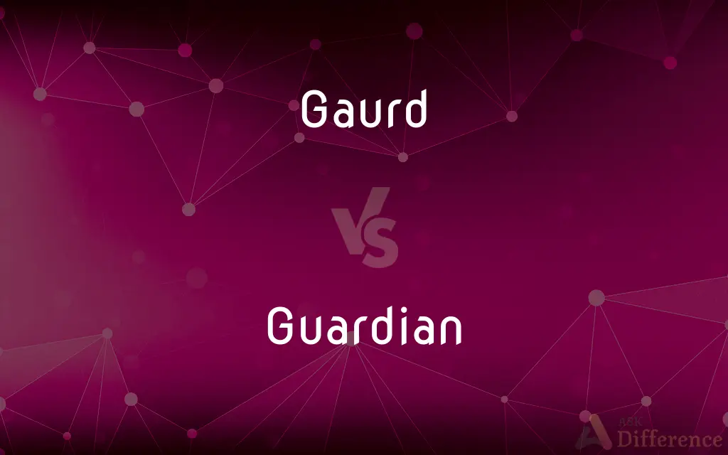 Gaurd vs. Guardian — Which is Correct Spelling?