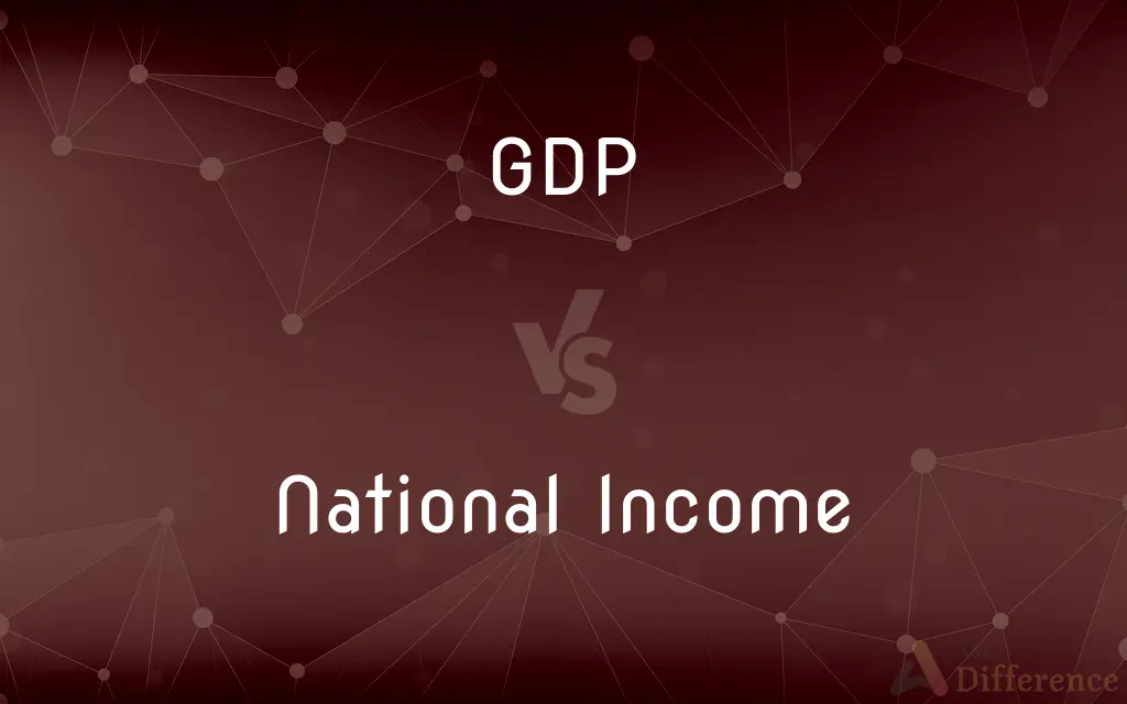 GDP vs. National Income — What's the Difference?