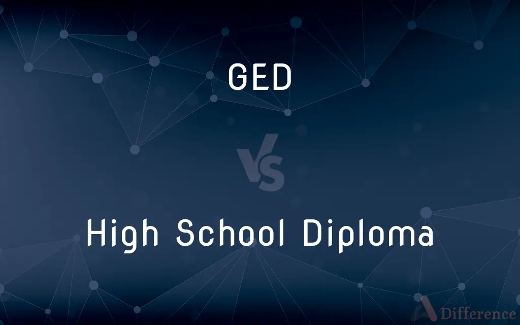 GED vs. High School Diploma — What's the Difference?