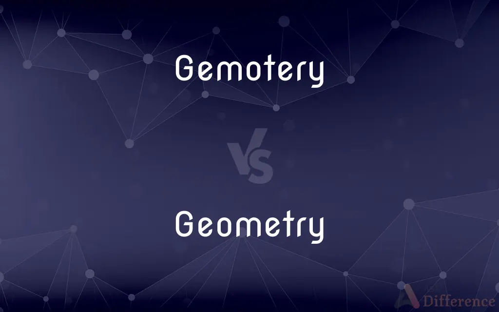 Gemotery vs. Geometry — Which is Correct Spelling?