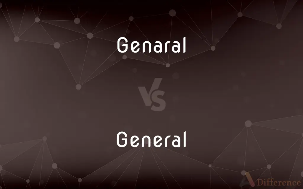 Genaral vs. General — Which is Correct Spelling?