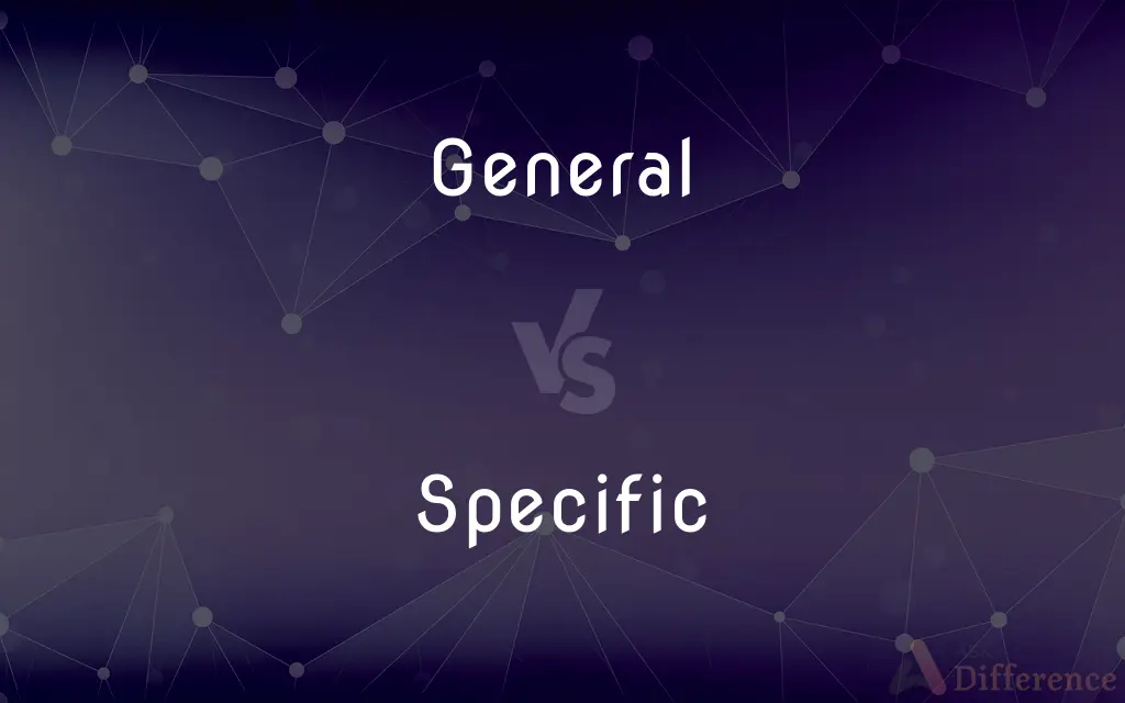 General vs. Specific — What's the Difference?
