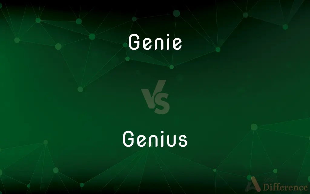 Genie vs. Genius — What's the Difference?