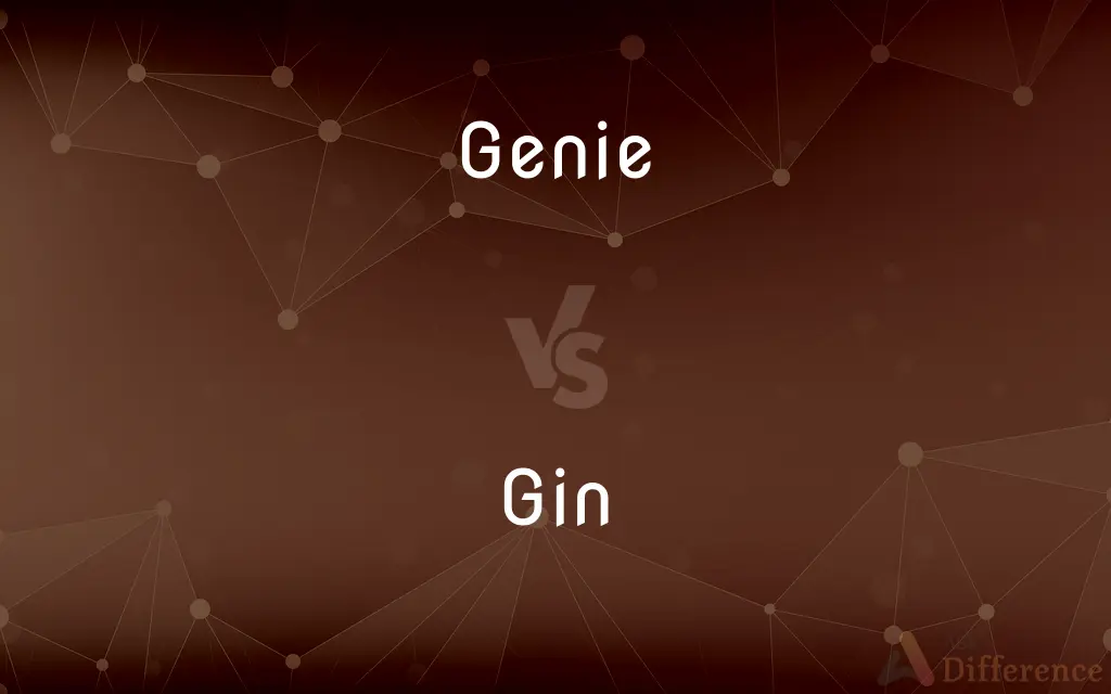 Genie vs. Gin — What's the Difference?