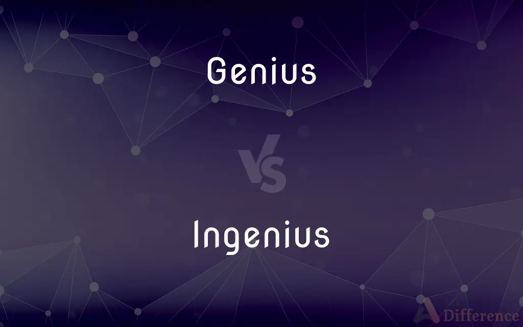 Genius vs. Ingenius — Which is Correct Spelling?