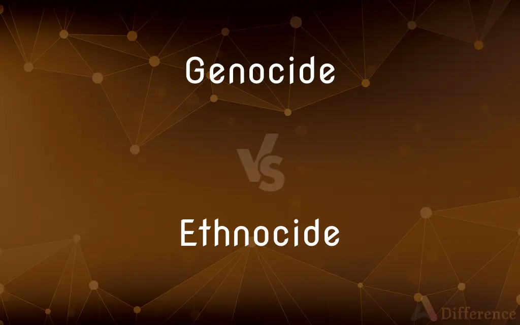 Genocide vs. Ethnocide — What's the Difference?