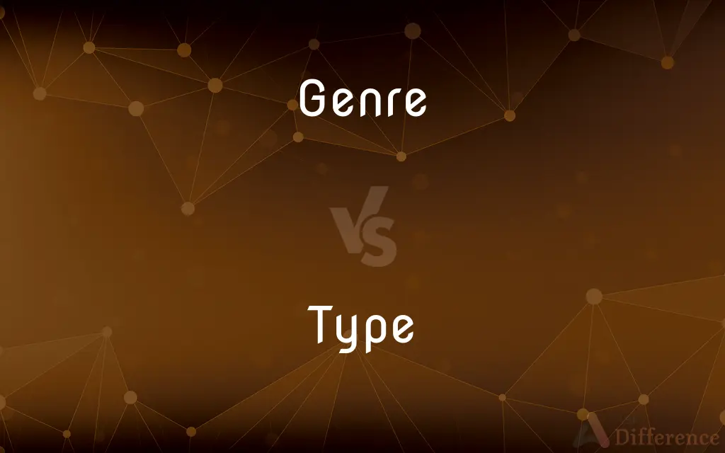 Genre vs. Type — What's the Difference?