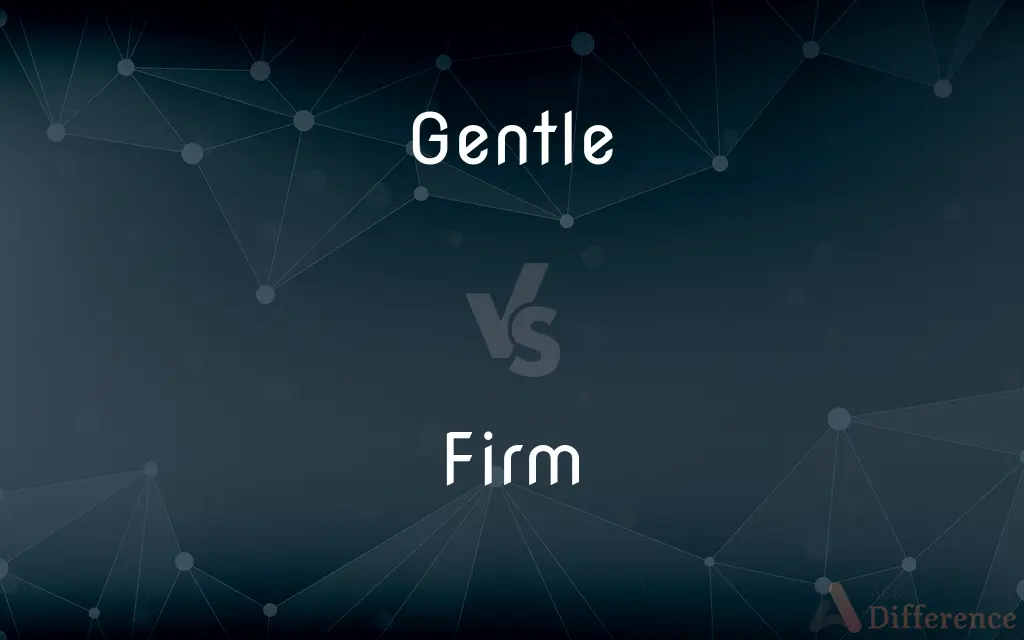 Gentle vs. Firm — What's the Difference?