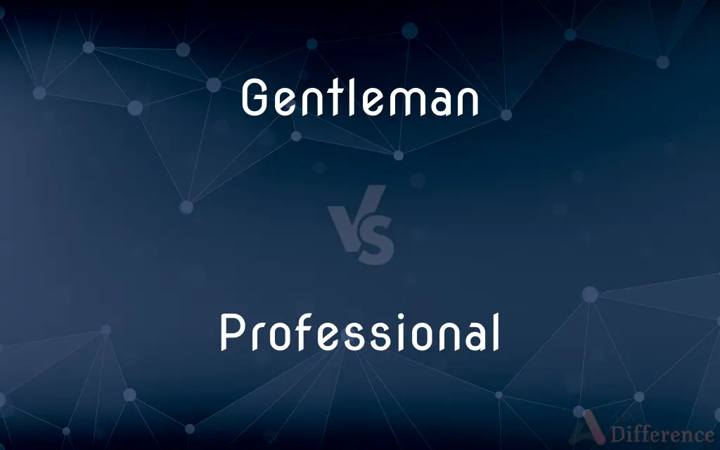 Gentleman vs. Professional — What's the Difference?