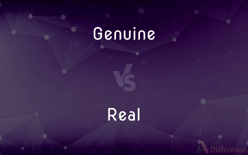 Genuine vs. Real — What's the Difference?
