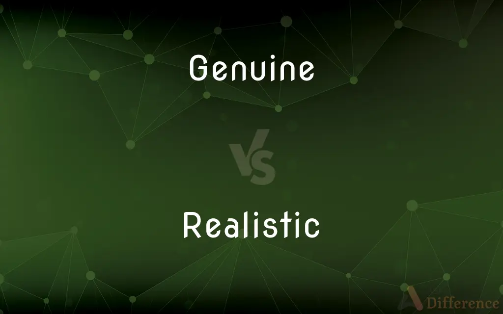 Genuine vs. Realistic — What's the Difference?