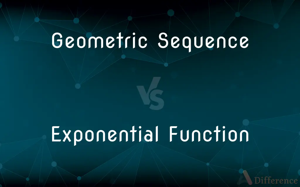 Geometric Sequence vs. Exponential Function — What's the Difference?
