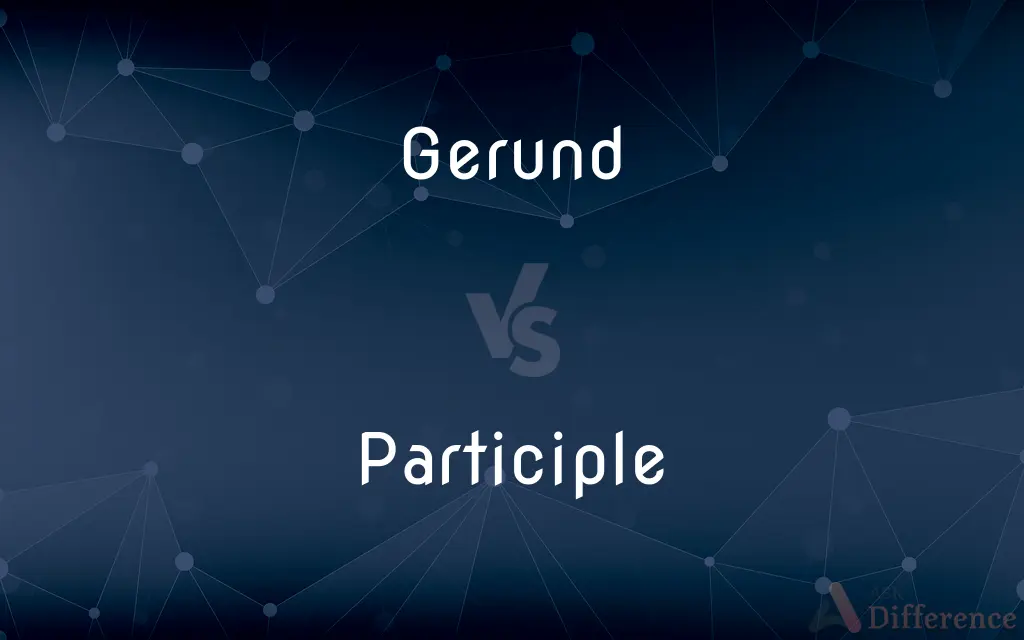 Gerund vs. Participle — What's the Difference?