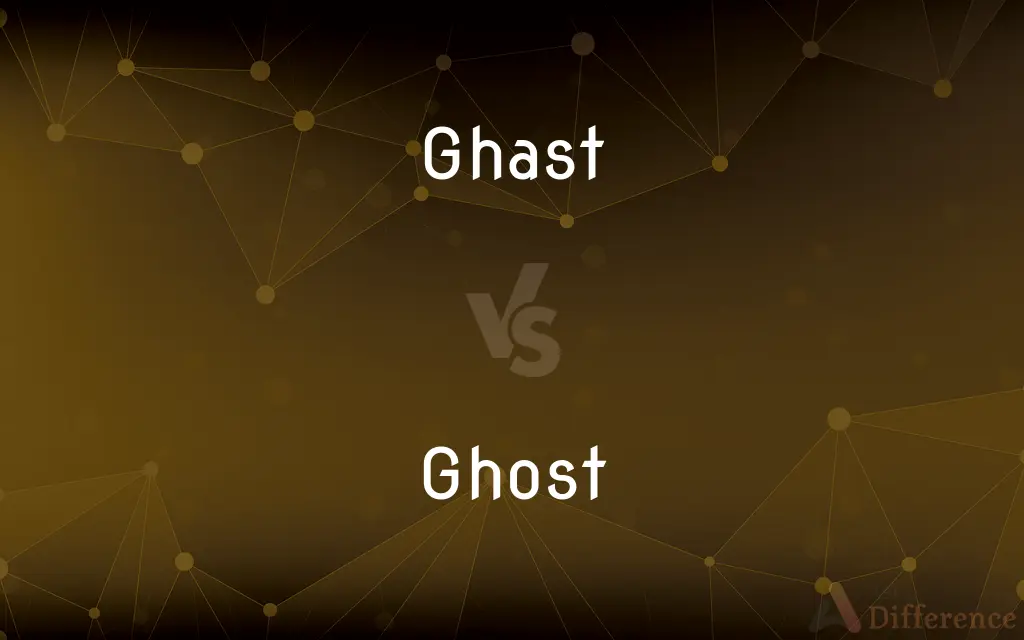 Ghast vs. Ghost — What's the Difference?